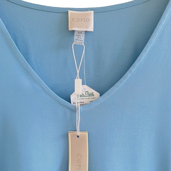 Cupio | Lace Tunic Top/Mini Dress | Size: S/P | Blue Pea | $20.00 - Picture 3 of 7